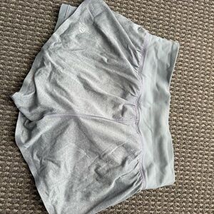 Lululemon Athletica Light Gray Athletic Shorts